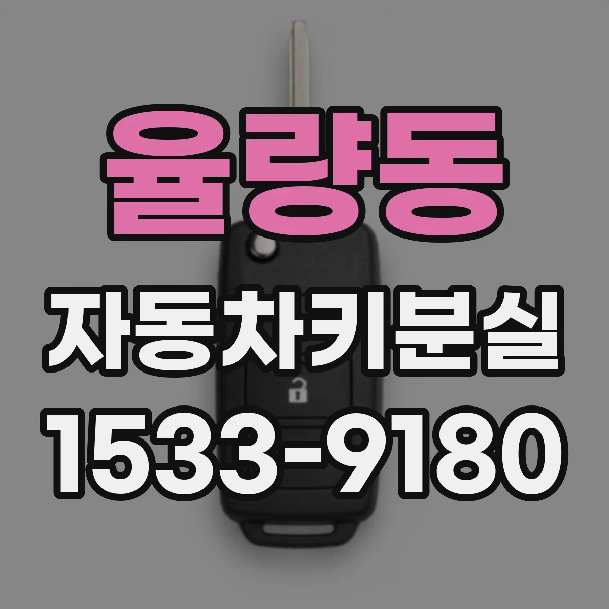 율량동 자동차키분실