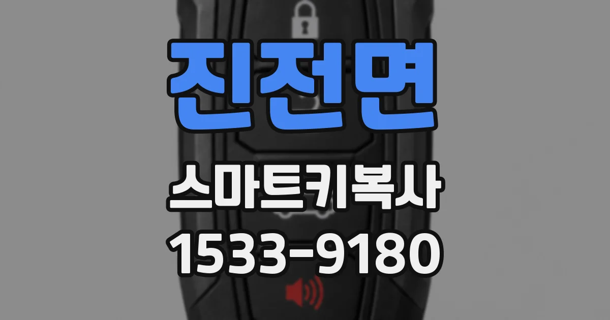 진전면 스마트키복사