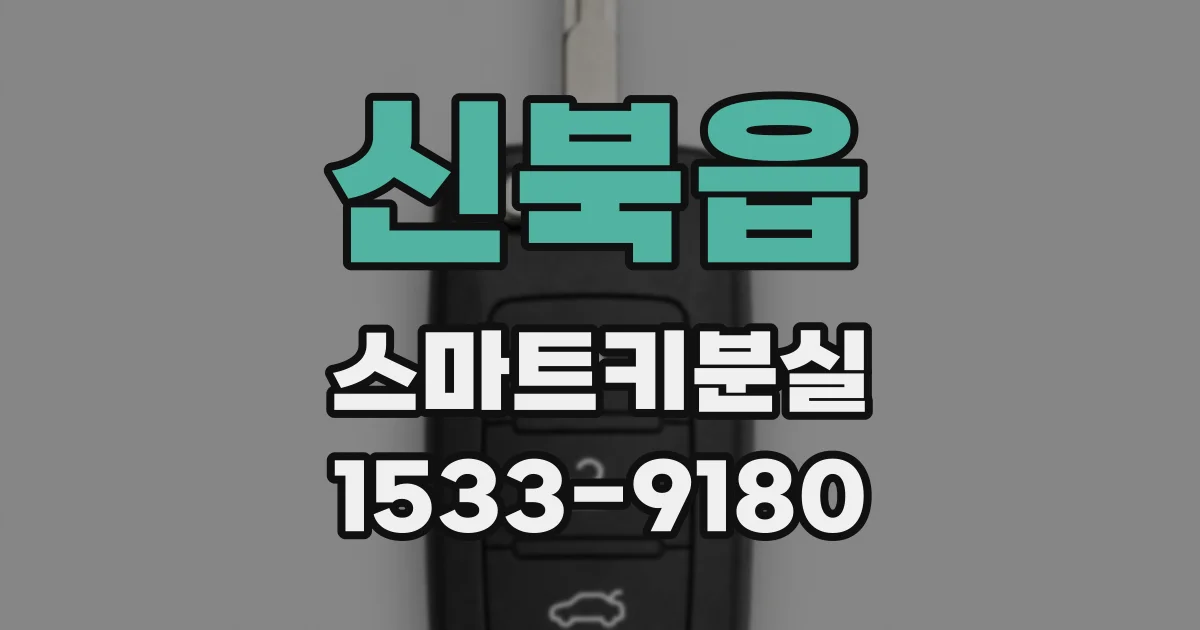 신북읍 스마트키분실