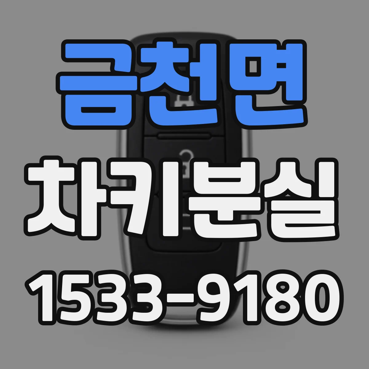 금천면 차키분실
