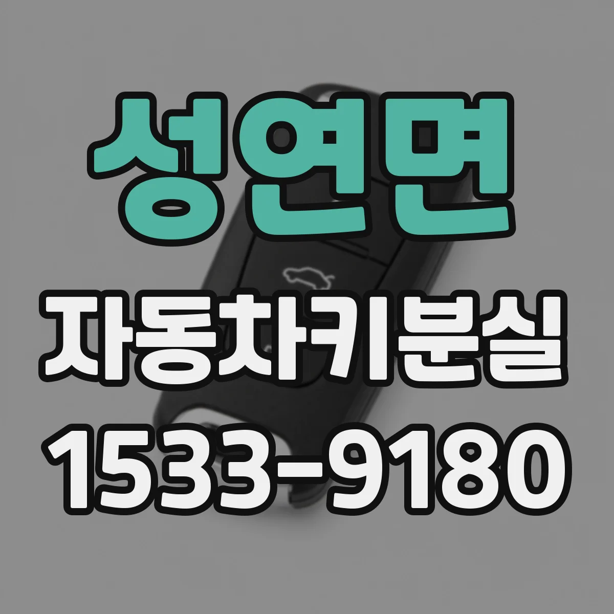 성연면 자동차키분실