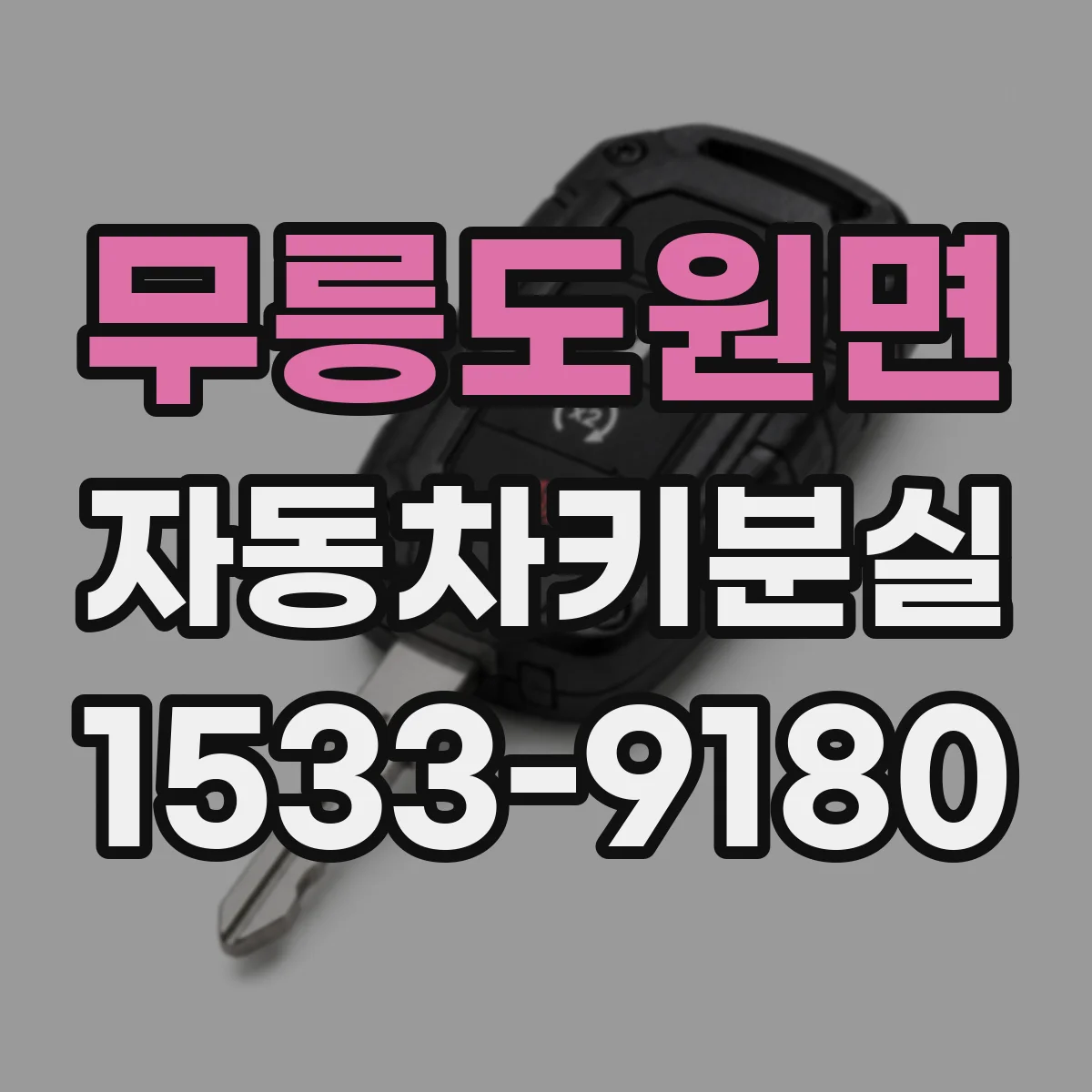 무릉도원면 자동차키분실