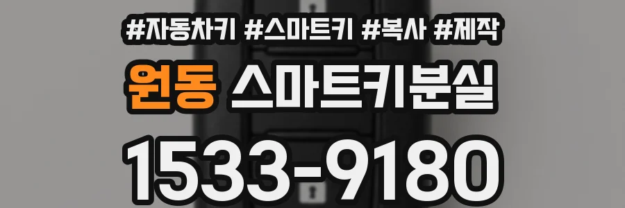 원동 스마트키분실