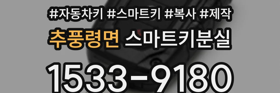 추풍령면 스마트키분실