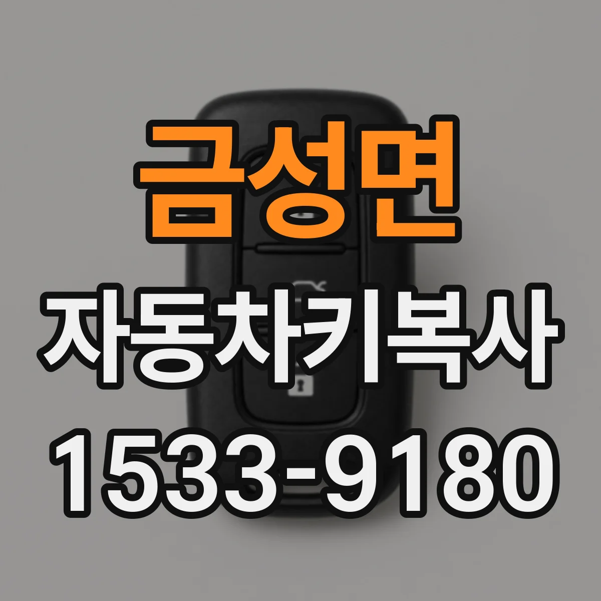 금성면 자동차키복사