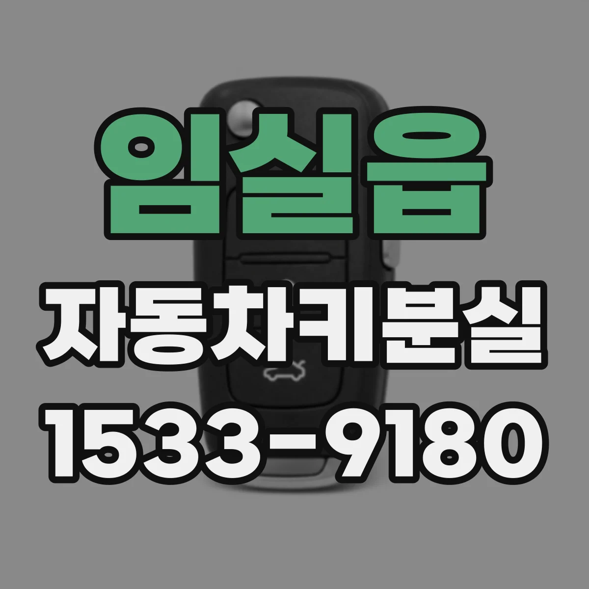 임실읍 자동차키분실