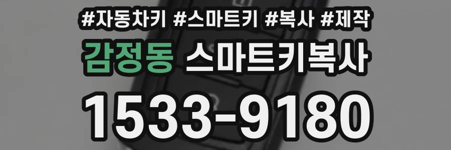감정동 스마트키복사