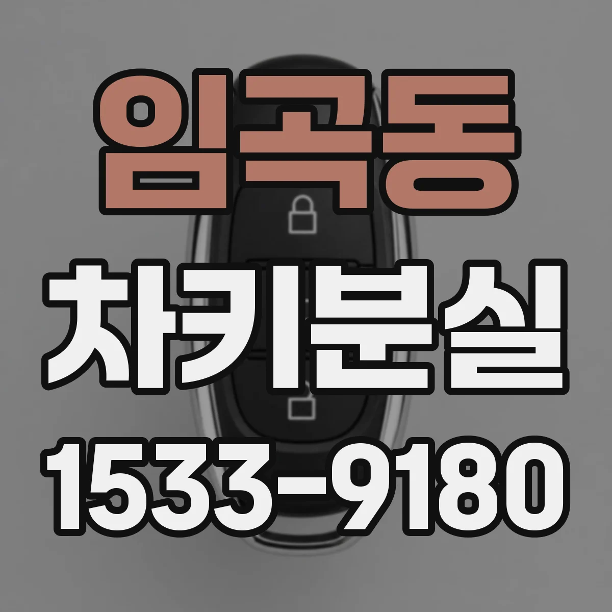 임곡동 차키분실