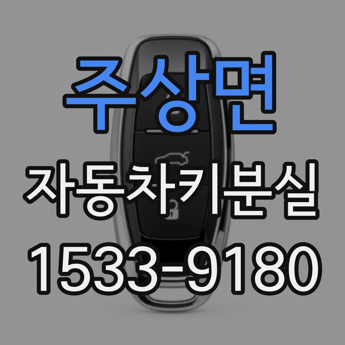 주상면 자동차키분실
