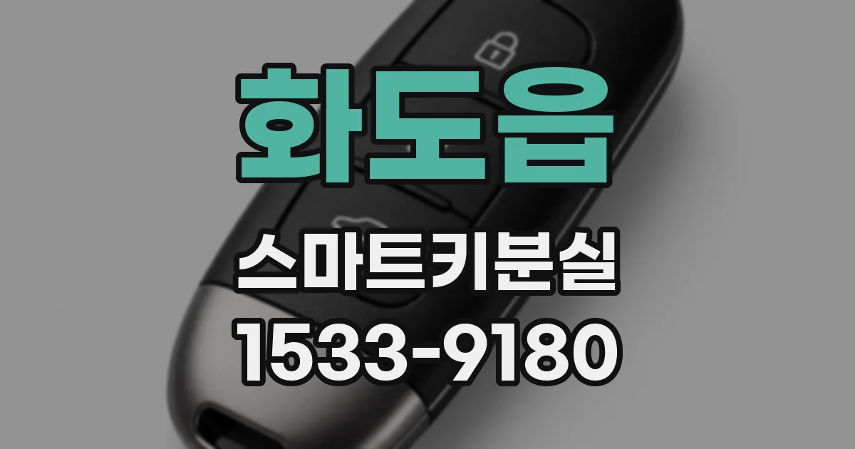 화도읍 스마트키분실