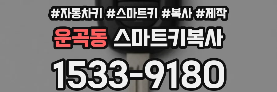 운곡동 스마트키복사