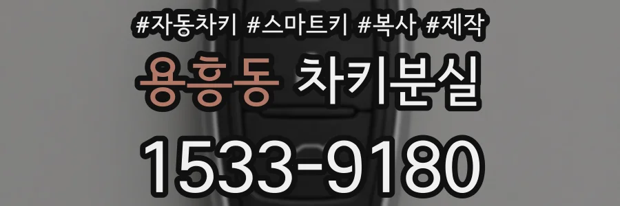 용흥동 차키분실