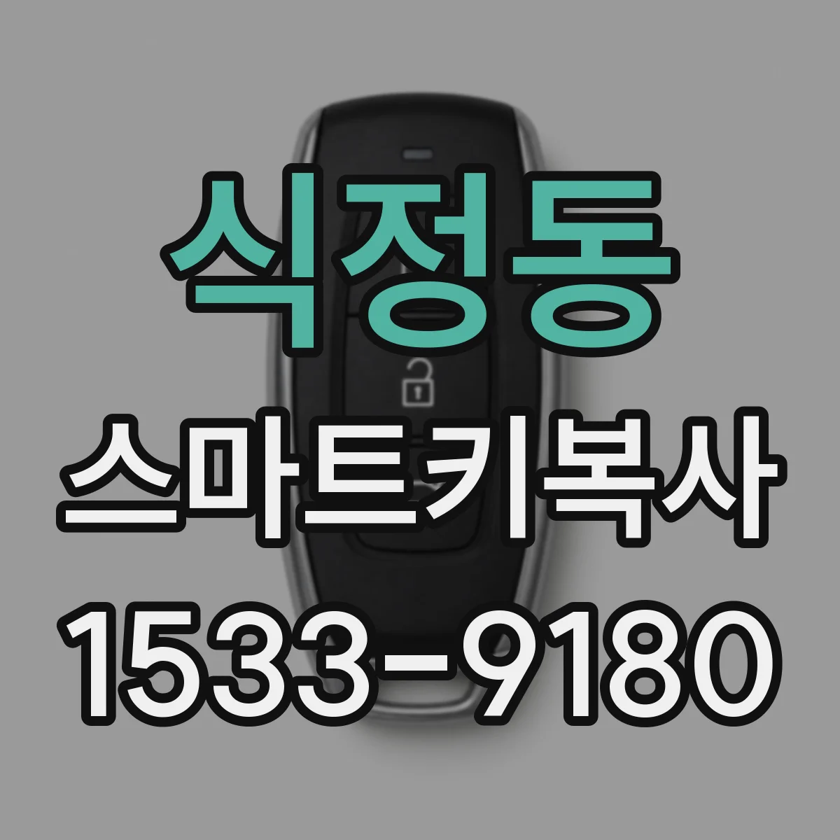 식정동 스마트키복사