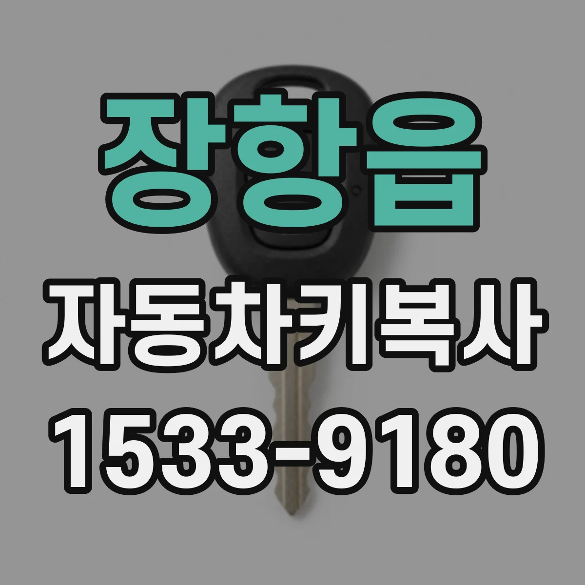 장항읍 자동차키복사