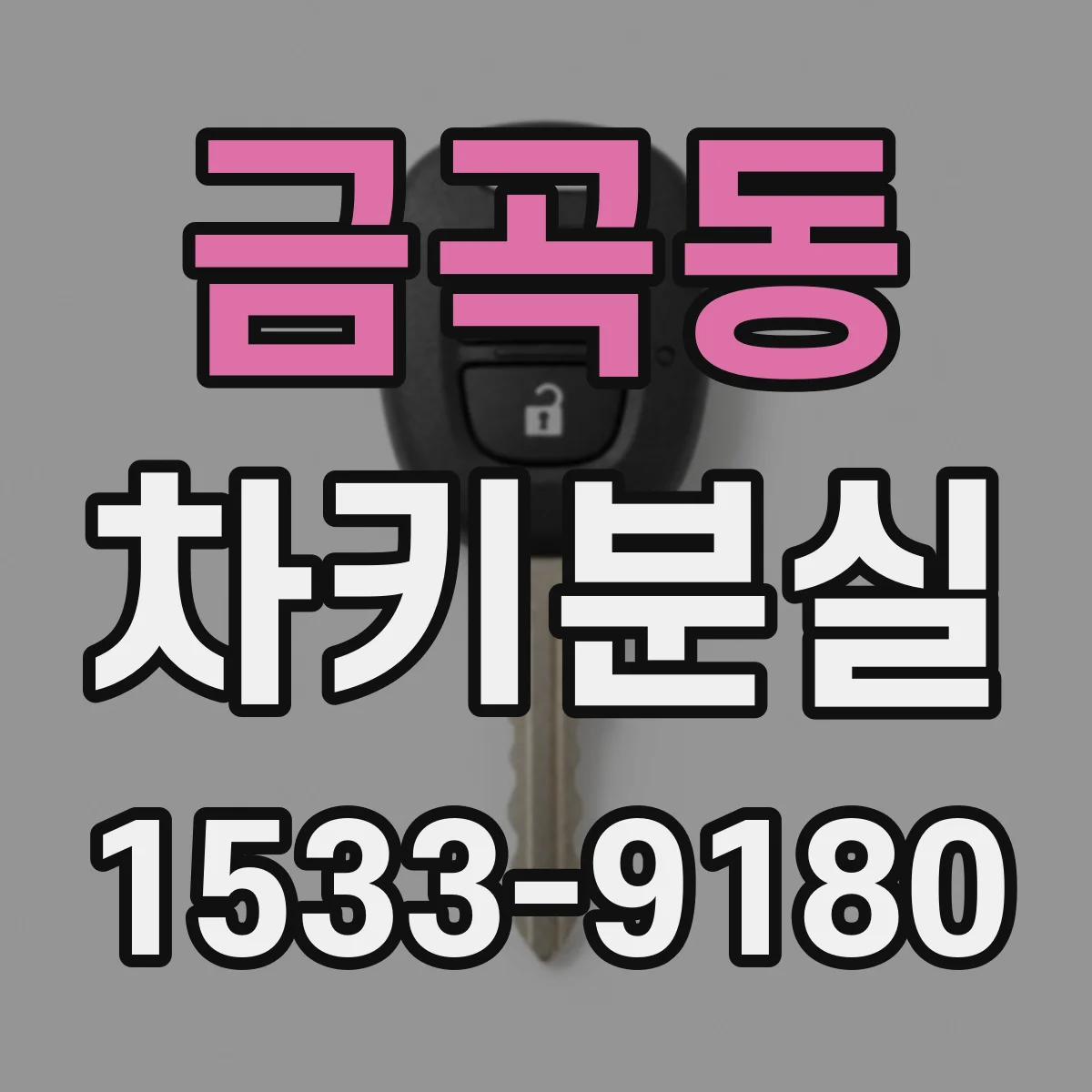 금곡동 차키분실