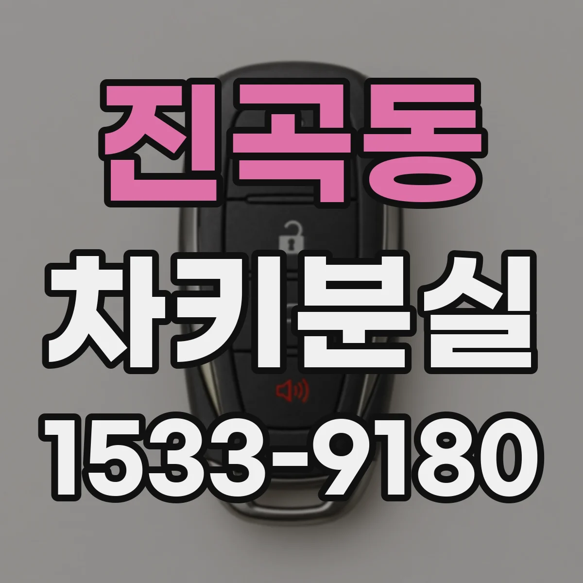 진곡동 차키분실
