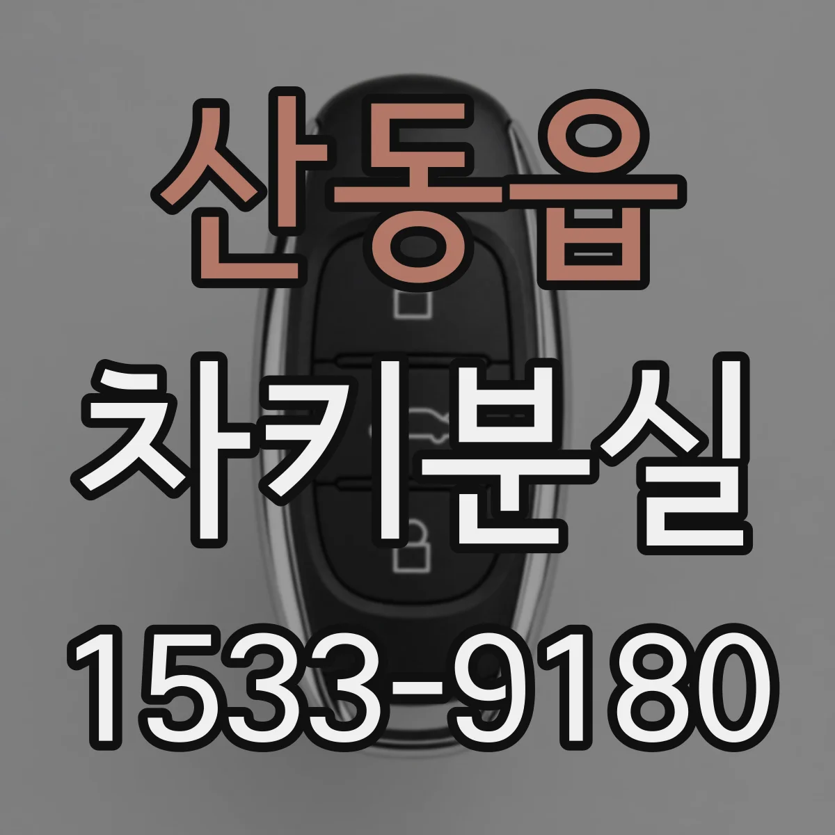 산동읍 차키분실
