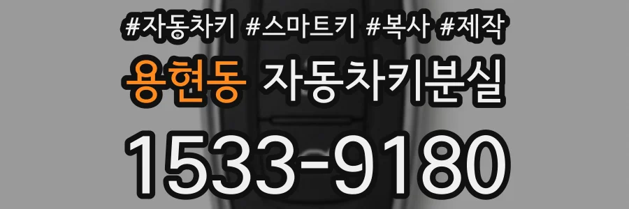 용현동 자동차키분실