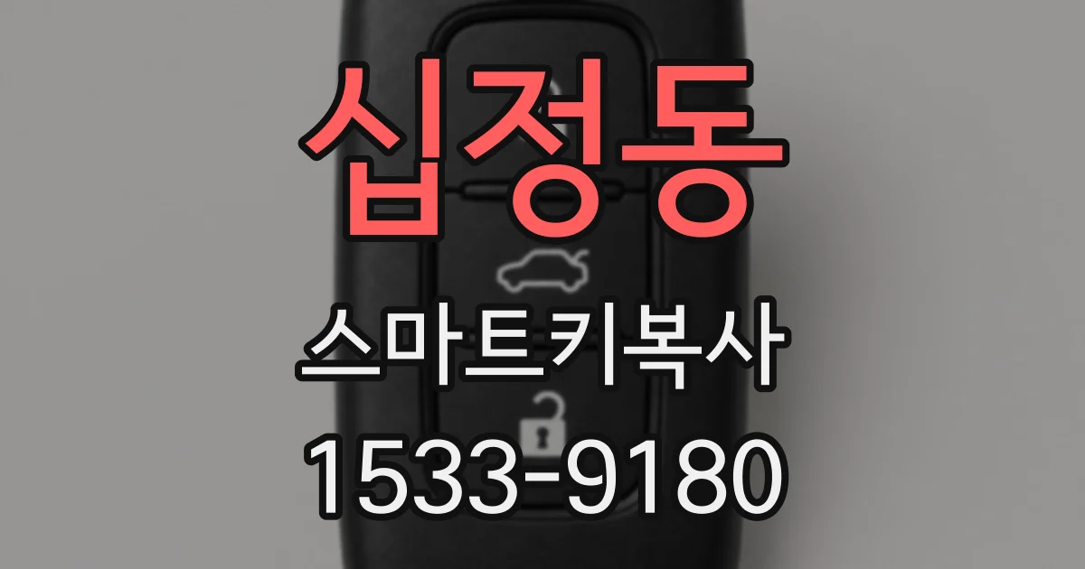 십정동 스마트키복사