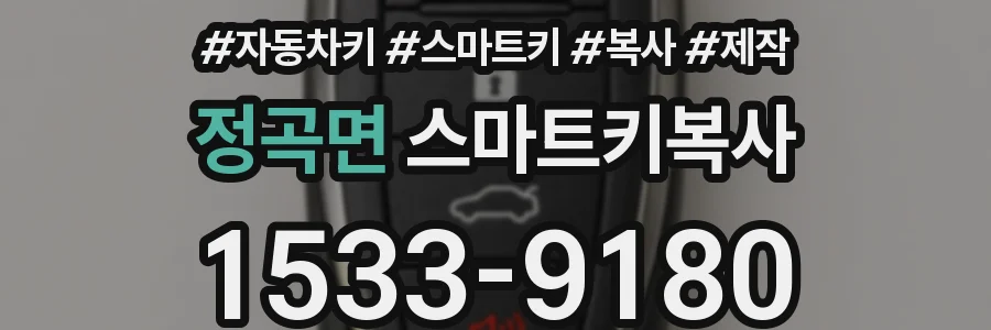 정곡면 스마트키복사
