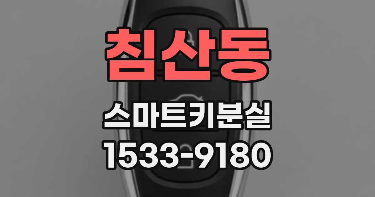 침산동 스마트키분실