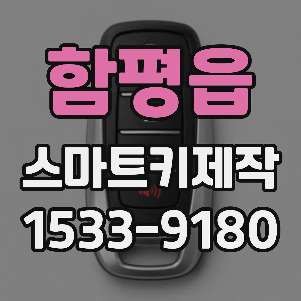 함평읍 스마트키제작