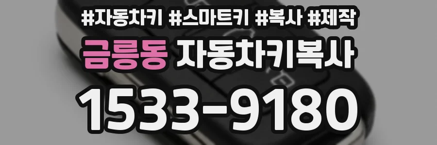 금릉동 자동차키복사