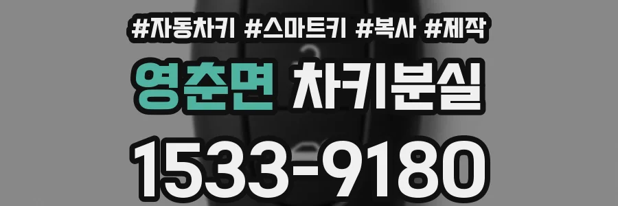 영춘면 차키분실