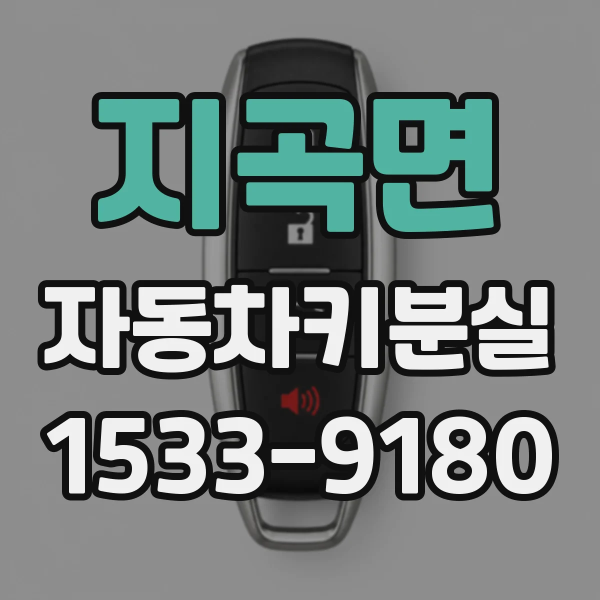 지곡면 자동차키분실