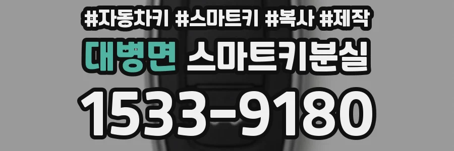 대병면 스마트키분실