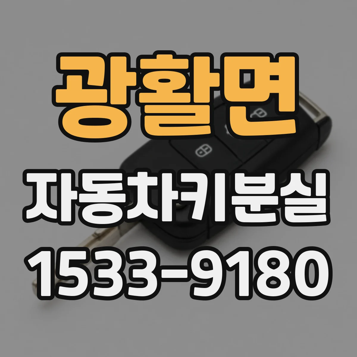 광활면 자동차키분실