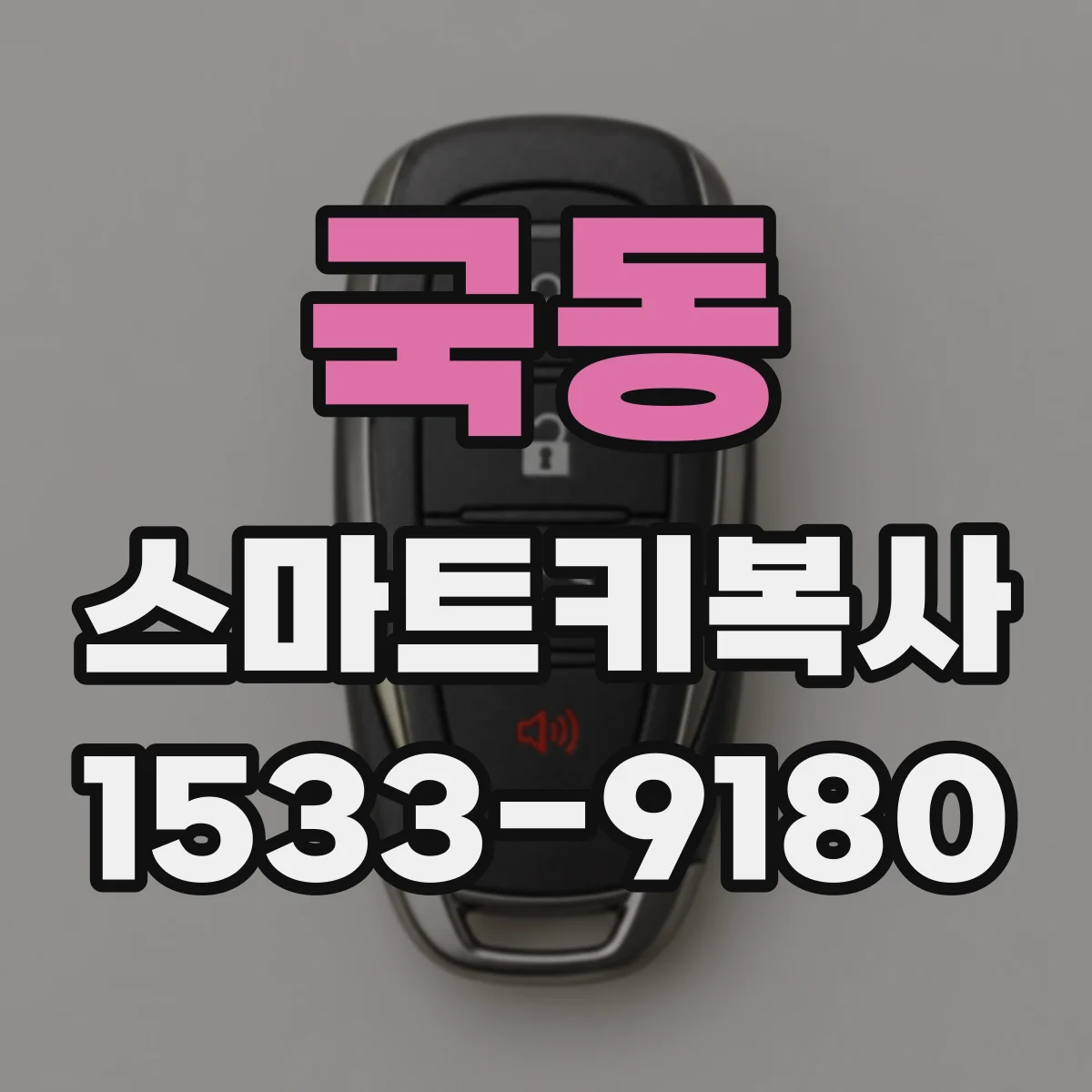 국동 스마트키복사