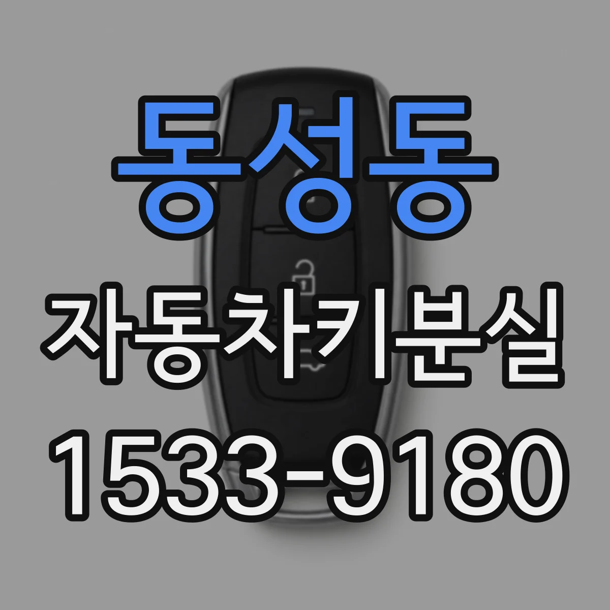 동성동 자동차키분실