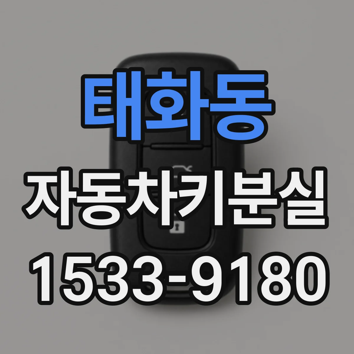 태화동 자동차키분실