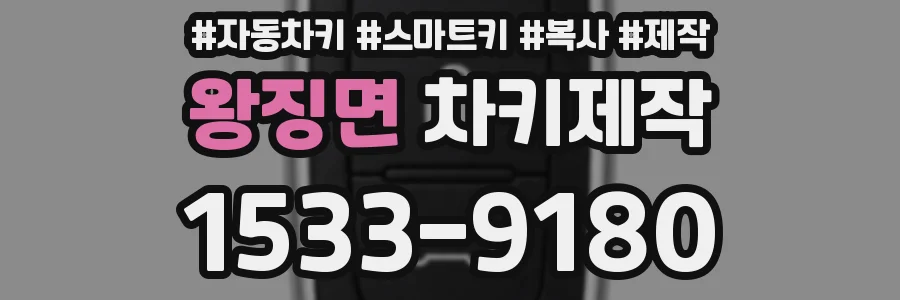 왕징면 차키제작