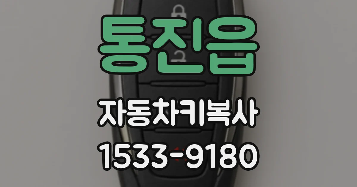 통진읍 자동차키복사