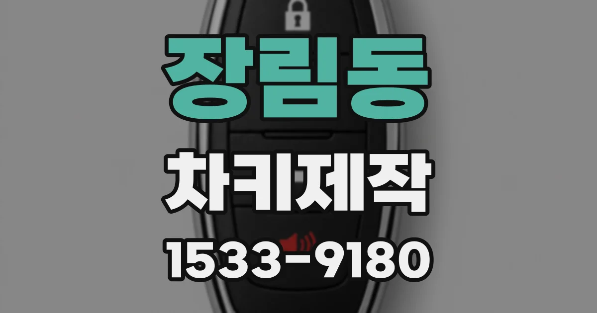 장림동 차키제작