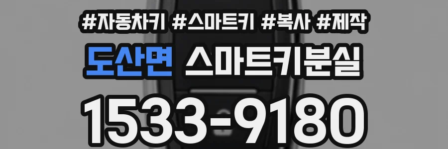 도산면 스마트키분실