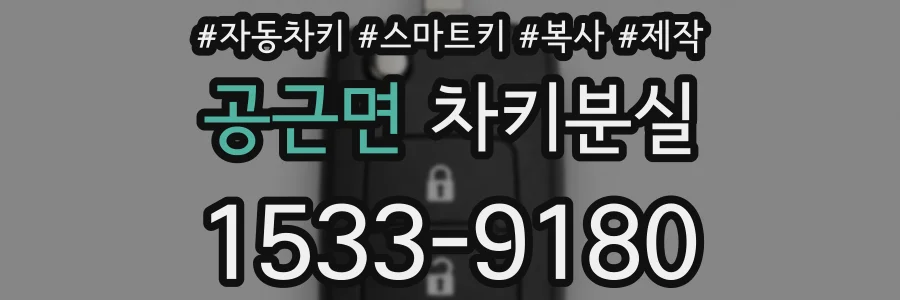 공근면 차키분실