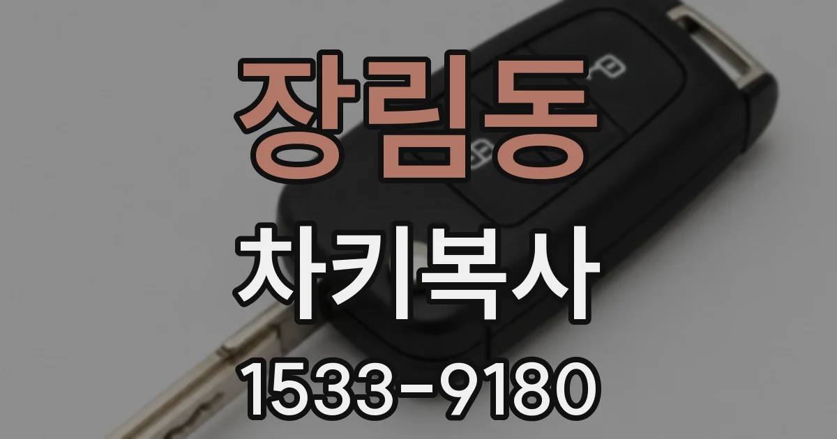 장림동 차키복사