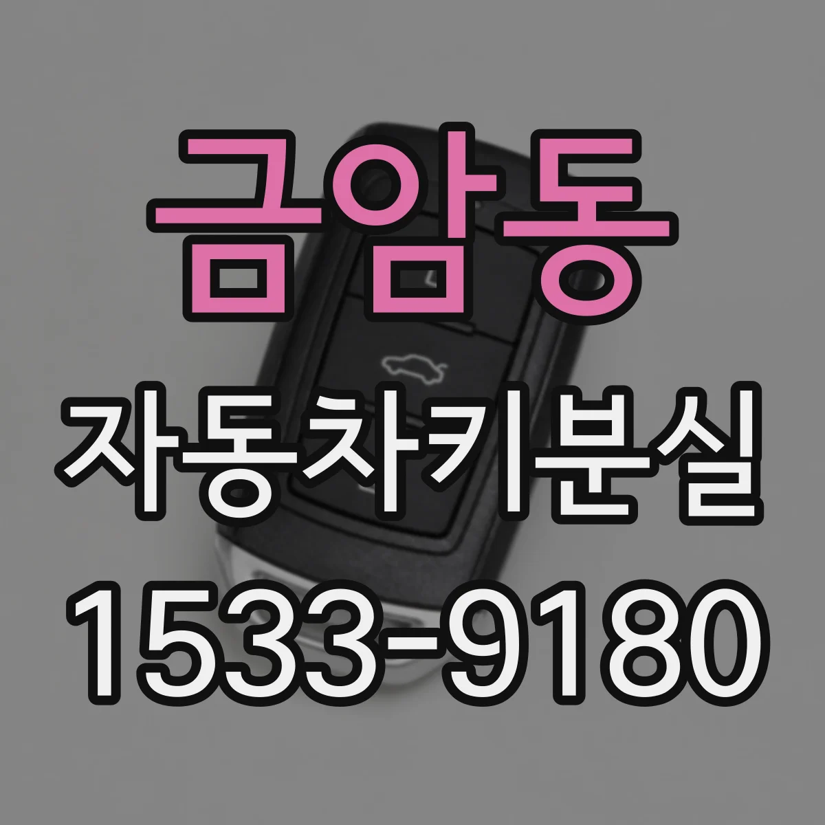 금암동 자동차키분실