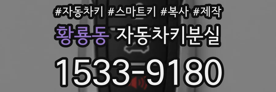 황룡동 자동차키분실