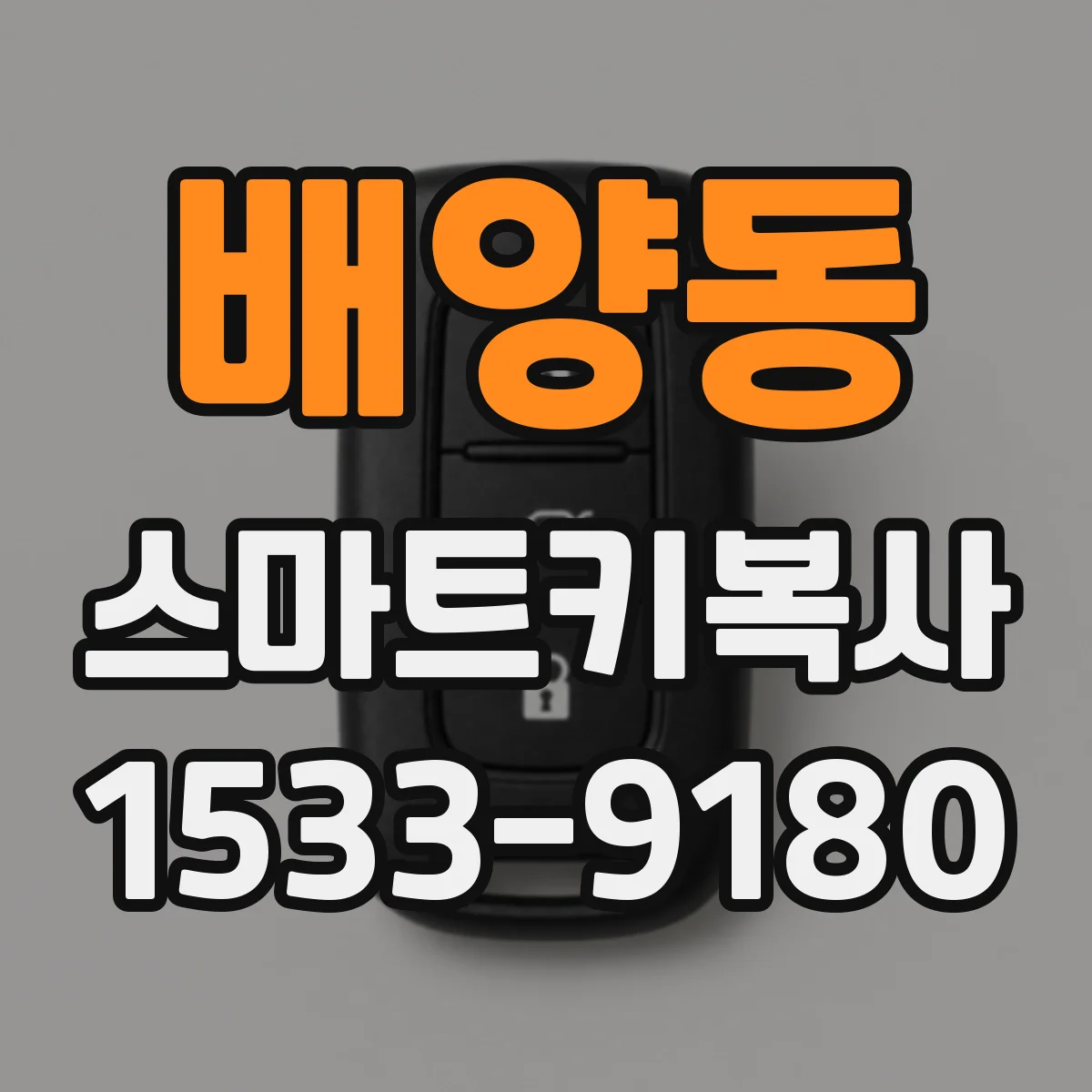 배양동 스마트키복사