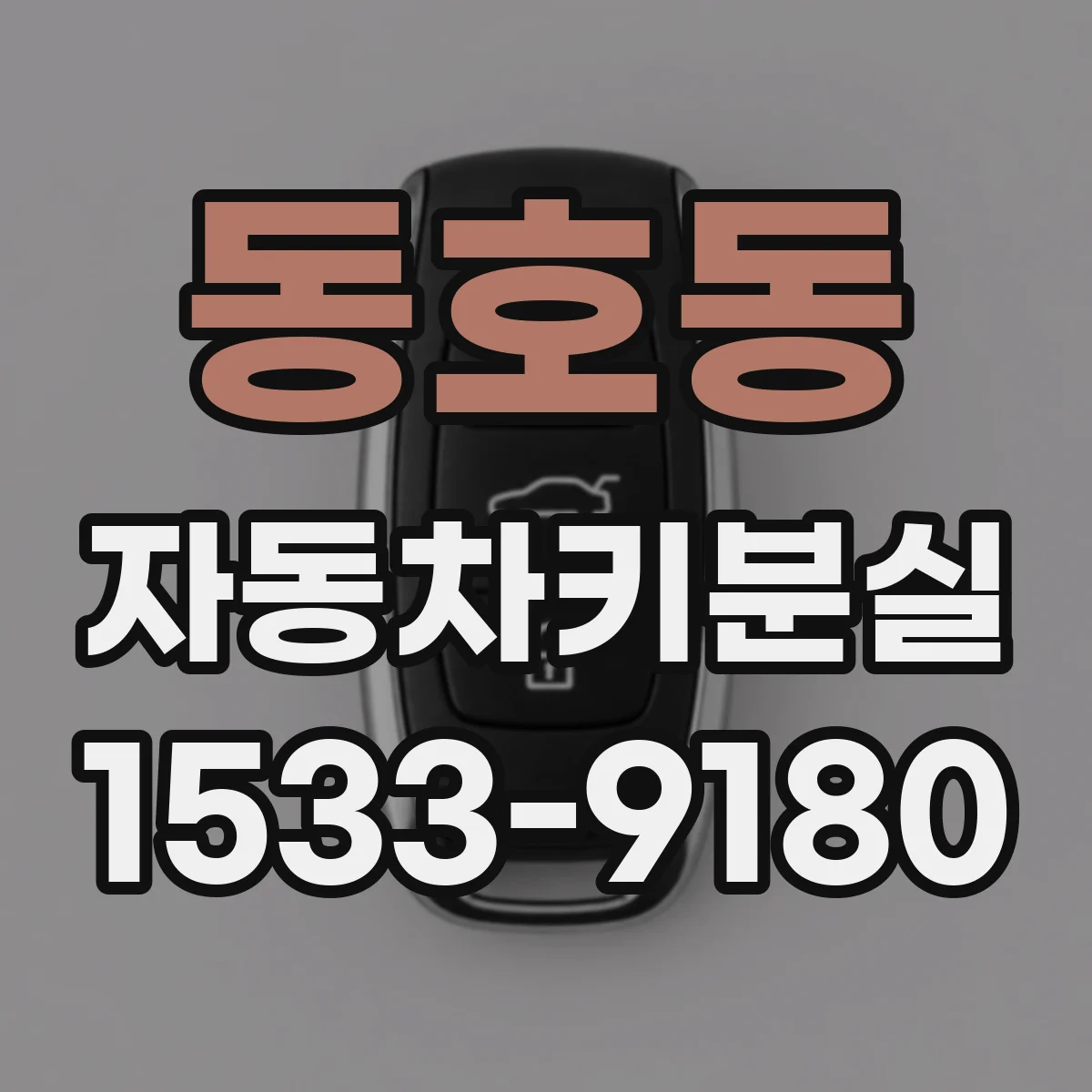 동호동 자동차키분실