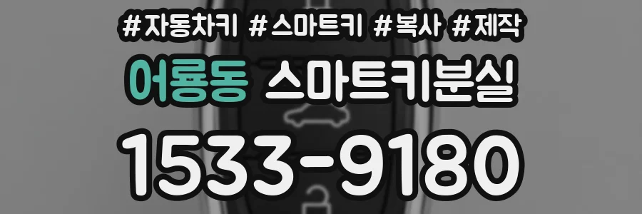 어룡동 스마트키분실