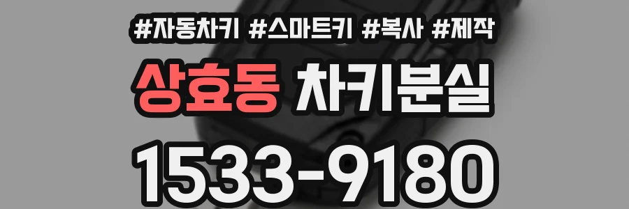 상효동 차키분실