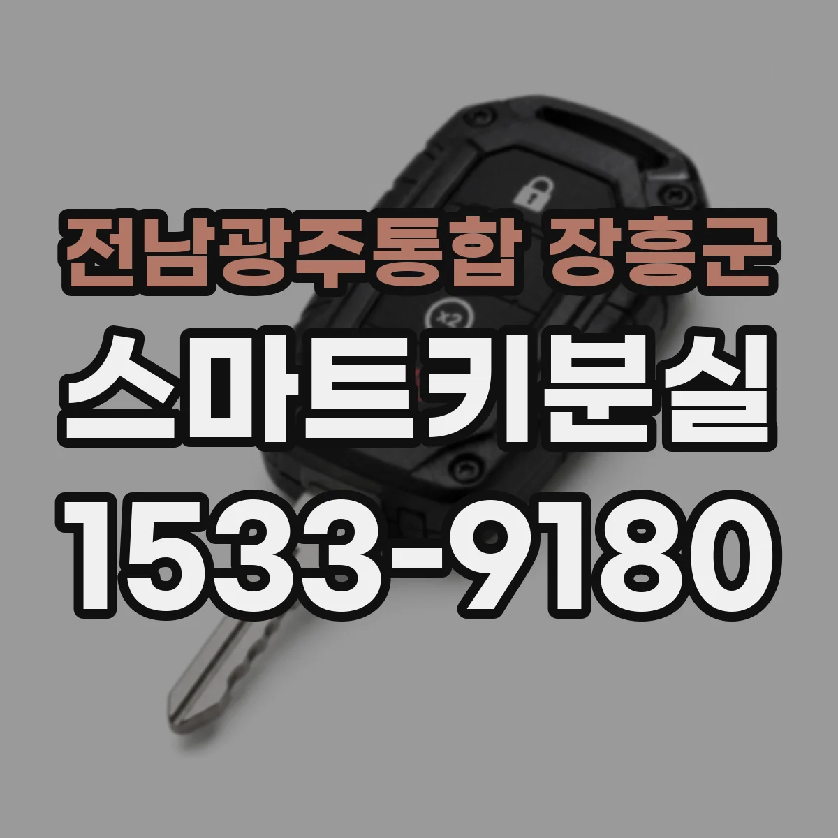 전남광주통합 장흥군 스마트키분실