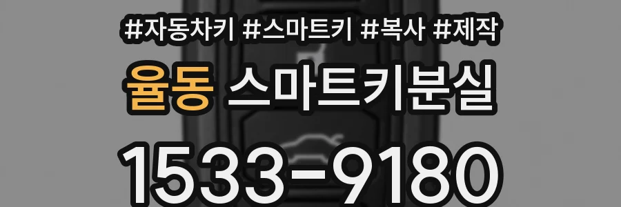 율동 스마트키분실