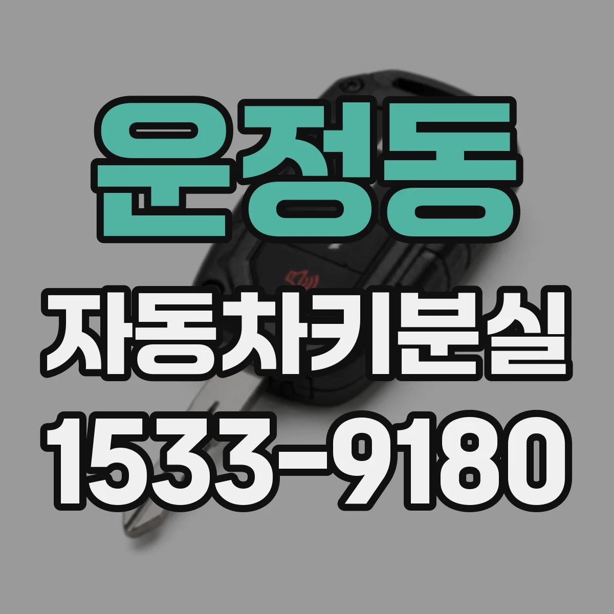 운정동 자동차키분실