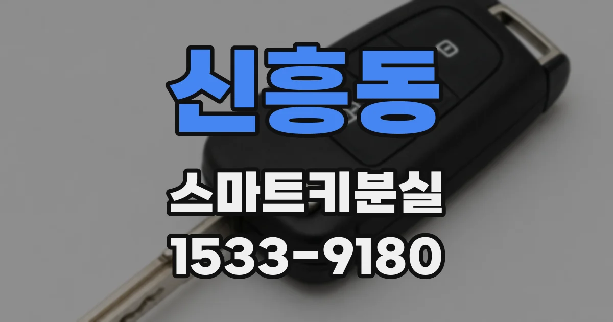신흥동 스마트키분실